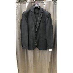 חליפה אורל כאן אפור כהה משובץ סקיני דגם 2001