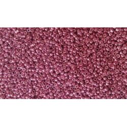 חרוזים, Toho 15/0 Japanese Seed Beads TR-15-PF553 ורוד לילך מגולבן