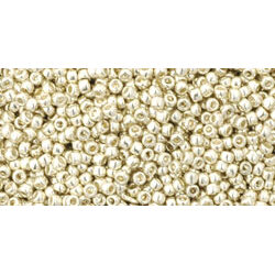 חרוזים, Toho 15/0 Japanese Seed Beads TR-15-558 אלומיניום מגולוון