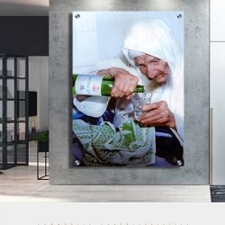 1122 – תמונה אמיתית של בבא סאלי מוזג עראק להדפסה על קנבס או זכוכית