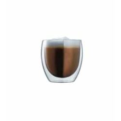 כוס דופן כפולה לקפוצ’ינו / לאטה בינוני 230 מ”ל