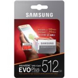 כרטיס Samsung MicroSDXC EVO Plus 512GB