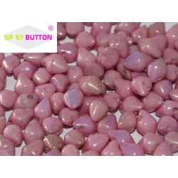 חרוזים, Spiky Button 4,5 x 6,5 mm Chalk White Lila Luster 03000-14494
