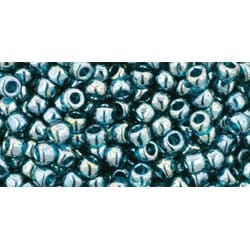 חרוזים , Toho 8/0 Japanese Seed Beads TR-08-108BD Trans-Lustered Teal