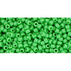 חרוזים , Toho 11/0 Japanese Seed Beads Opaque Mint Green TR-11-47