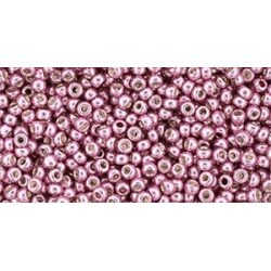 חרוזים , Toho 11/0 Japanese Seed Beads TR-11-553 Color Galvanized Pink Lilac