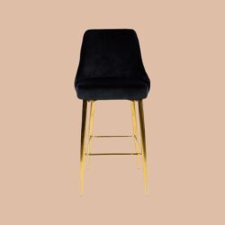 כיסא בר גב קפיטונג’ קטיפה