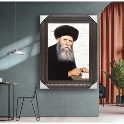 391 – ציור של הרבי הריי”ץ , רבי יוסף יצחק שניאורסון להדפסה על קנבס או זכוכית