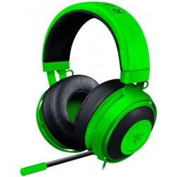 אוזניות גיימינג7.1 razer kraken green multi-platform