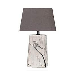 מנורת שולחן אובלית דגם ציפור