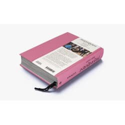 ספר עיצוב “yves saint laurent” גדול ורוד