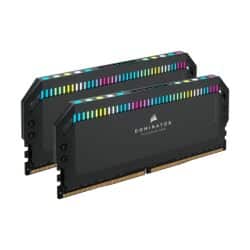 ז.לנייח CORSAIR DDR5 DOMINATOR PLATINUM RGB 64GB 2X32 5200MHZ C40 (נא לוודא מלאי לפני הזמנה!!)