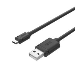 כבל 0.5m USB2.0 A Male to Micro B Male UNITEK