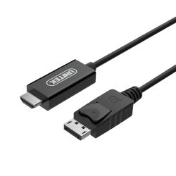 כבל 1.8M DisplayPort to HDMI Male  UNITEK