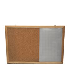 לוח משולב 40*60 מסגרת עץ