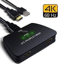 מפצל SPLITTER 1 in 2 HDMI 4K Protec