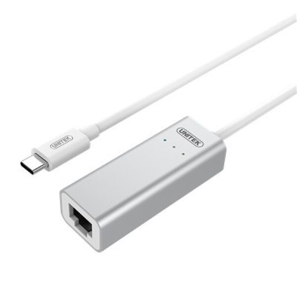 מתאם רשת UNITEK Aluminium Gigabit Ethernet Y-3465 USB3.1 Type-C