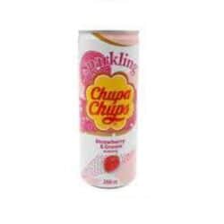 משקה צ’ופה צ’ופס בטעם תות קרם Chupa chups strawberry&cream