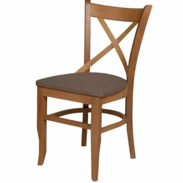 כיסא מעץ מלא דגם וילה