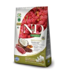 מזון כלבים N&D נטורל אנד דלישס קינואה וברווז עור ופרווה 2.5 ק”ג