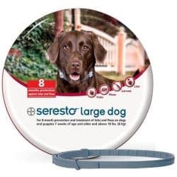 סרסטו קולר נגד פרעושים וקרציות לכלבים גדולים מעל 8 ק”ג Seresto