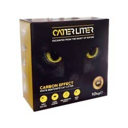קאטר ליטר חול מתגבש לחתולים עם אפקט הפחם הפעיל 10 ק”ג CATTER LITTER