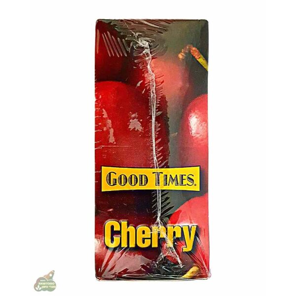מארז עלי טבק בלנט מוכנים בטעם דובדבן חברת גוד טיימס דגם Flat Wrap Cherry