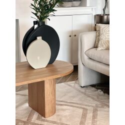 שולחן סלון אובלי עץ
