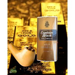 טבק למקטרת קפטיין בלאק דגם גולד | CAPTAIN BLACK GOLD