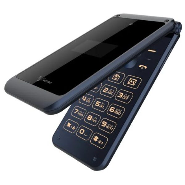 טלפון מתקפל למבוגרים VICTURIO FLIP 4G JS01C – שחור