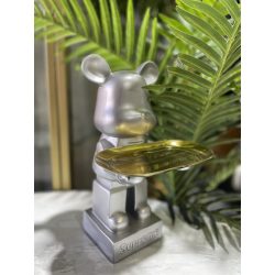 דובי דקורטיבי עם מגש זהב