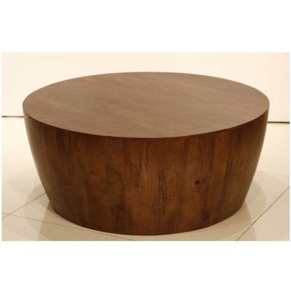 שולחן סלון עץ כהה