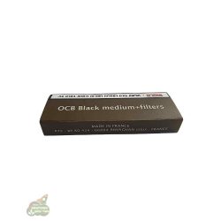 ניירות גלגול OCB שחור בינוני עם פילטרים | OCB Premium Medium + Tips