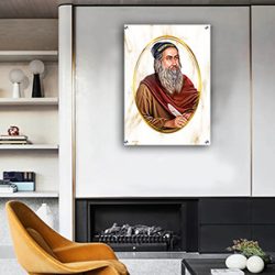 5410 – ציור מעוצב של רבי שמעון בר יוחאי להדפסה על קנבס או זכוכית מחוסמת