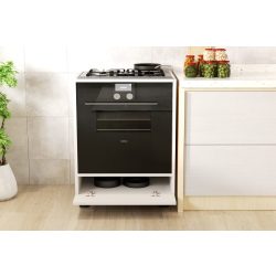 ארון שירות לתנור בילט אין וכיריים בצבע לבן דגם אילת