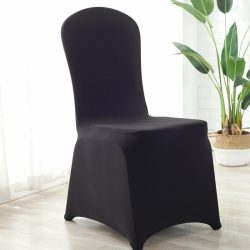 כיסוי לכסא פלסטיק או מתכת צבע שחור