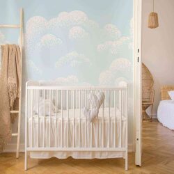 טפט לחדר תינוקות עננים גרייסי