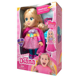 דיאנה כוכבת הרשת בובה גיבורת על