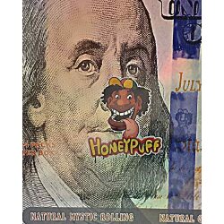ניירות גלגול בעיצוב שטרות של 100$ בגודל קינג סייז חברת Honeypuff