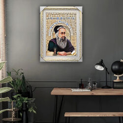 5412 – ציור של רבי שמעון בר יוחאי להדפסה על קנבס או זכוכית