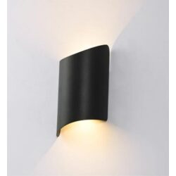 מנורת קיר LED דגם כונכיה בשחור ולבן אפ דאון