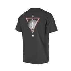 חולצת טי שירט גברים אזטרון דגם SPACE RIDER BLACK