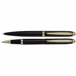 סדרת עט קלאסיק Classic שחור קליפס זהב