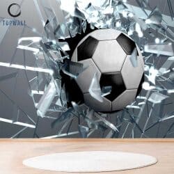 טפט כדורגל מנפץ זכוכית