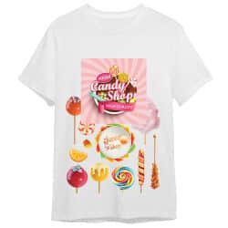 חולצת ממתקים מידה-xxxl