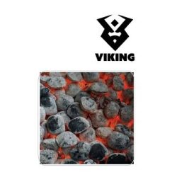 מארז 4 שקיות פחם דחוס 20 ק”ג viking 71007