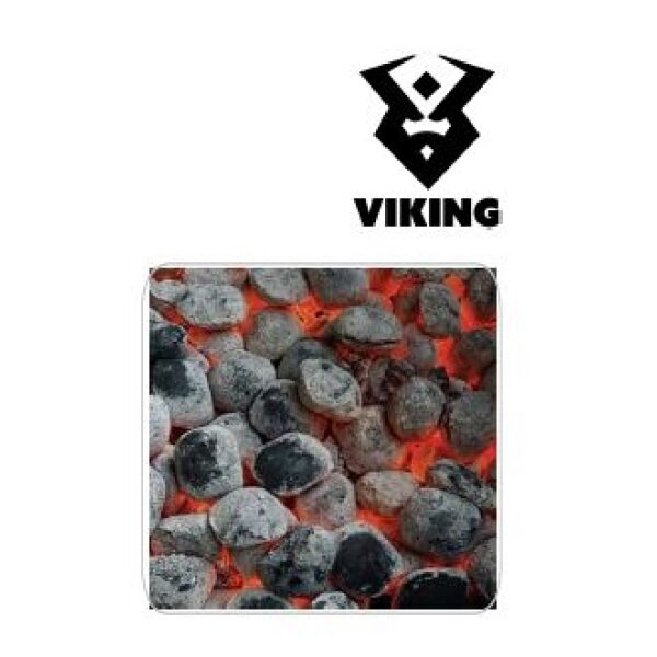 מארז 4 שקיות פחם דחוס 20 ק”ג viking 71007