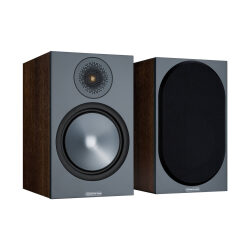 זוג רמקולים מוניטור אודיו וולנאט monitor audio bronze100wnt