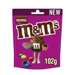 m&m’s brownie
