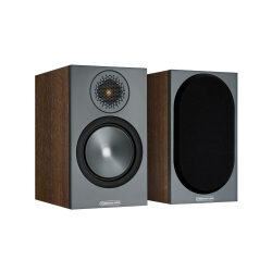 זוג רמקולים מוניטור אודיו וולנאט monitor audio bronze50wnt
